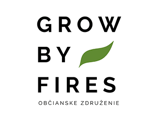 logotipo grow by fires