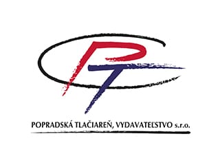 Logo firmy drukarskiej Poprad